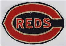 1939-55 Cincinnati Reds Home Jersey Team Emblem (MEARS LOA)