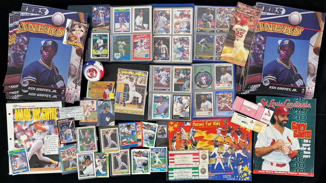 1990s Baseball Trading Card Collection Including Milwaukee Brewers & more (Lot of 700+)