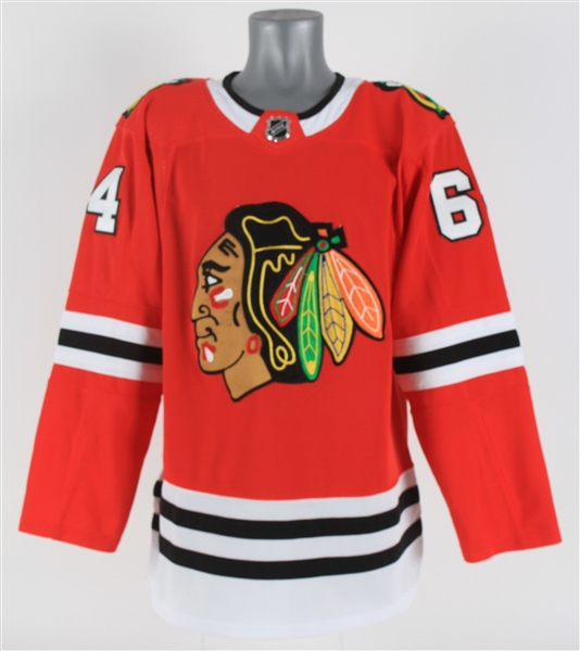 2017-18 David Kampf Chicago Blackhawks Retail Jersey