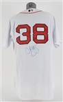 2006-07 Curt Schilling Boston Red Sox Signed Home Jersey (MEARS LOA/Beckett)