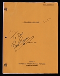 1954 Paul Picerni Hollywood Actor Signed To Hell And Back Final Screenplay