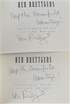 1995-97 Ken Ruettgers Steve Rose Green Bay Packers Signed Books - Lot of 8