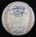 1975 Chicago Cubs Team Signed Baseball w/ 25 Signatures Including Pete LaCock, Steve Stone, Bill Madlock, Don Kessinger & More (PSA/DNA NM+ 7.5)