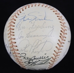 1975 Chicago Cubs Team Signed Baseball w/ 25 Signatures Including Pete LaCock, Steve Stone, Bill Madlock, Don Kessinger & More (PSA/DNA NM+ 7.5)