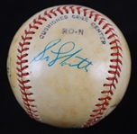 1979 Brooks Robinson Harry Caray Ed Sprague Multi Signed ONL Feeney Baseball (JSA)