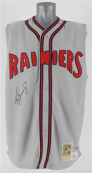 1996 Ken Griffey Jr. Seattle Rainiers Signed Throwback Jersey Vest (Upper Deck) 143/240