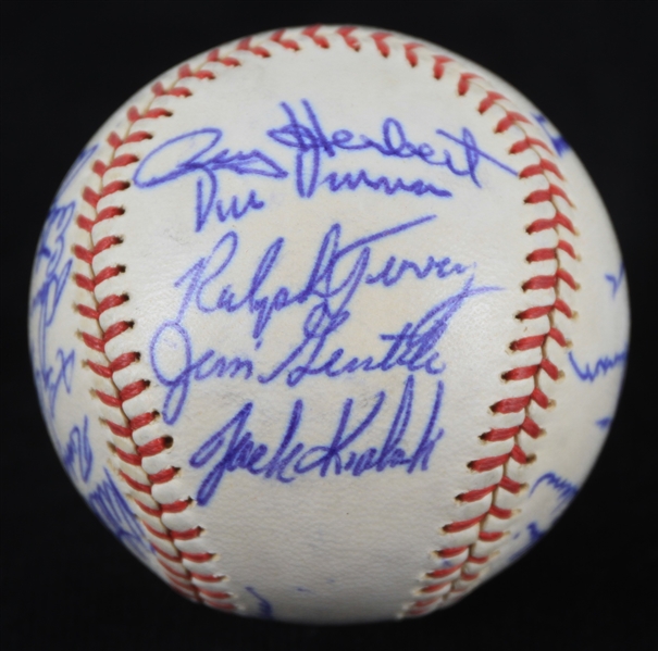 Lot Detail - 1962 American League All Stars Team Signed ONL Giles ...