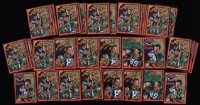 1998 Mark Chmura Green Bay Packers Autographed Mug Root Beer Cards (Lot of 58)