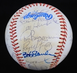 1982 Wade Boggs Bruce Hurst Chuck Rainey and More Boston Red Sox Autographed MacPhail ROALB (JSA)