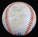 1982 Wade Boggs Bruce Hurst Chuck Rainey and More Boston Red Sox Autographed MacPhail ROALB (JSA)