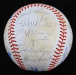 1982 Wade Boggs Bruce Hurst Chuck Rainey and More Boston Red Sox Autographed MacPhail ROALB (JSA)