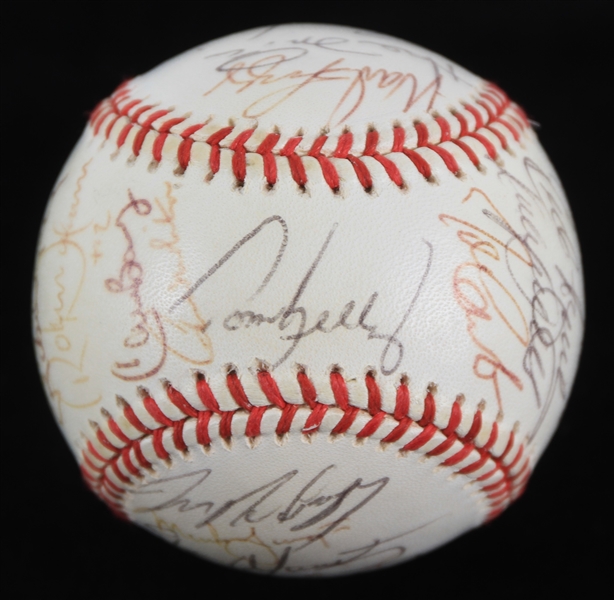 1992 Cal Ripken Jr Baltimore Orioles Ken Griffey Jr. Seattle Mariners and More Autographed Brown ROALB (JSA)