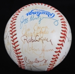 1992 Cal Ripken Jr Baltimore Orioles Ken Griffey Jr. Seattle Mariners and More Autographed Brown ROALB (JSA)