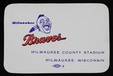 1953-63 Billy Burton Milwaukee Braves Autographed 8x10 B&W Print and Warren Spahn 300th Win Certificate of Presence (Lot of 2)