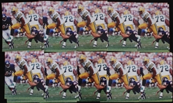 1994-2001 Dorsey Levens Green Bay Packers Autographed 8"x10" Color Photos (Lot of 25)
