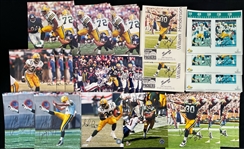 1990s-2000s Robert Ferguson William Henderson Ahman Green and More Green Bay Packers Autographed 8"x10" Color Photos (Lot of 45)