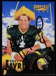 1996 Brett Favre Green Bay Packers Autographed Pinnacle Trading Card #200 