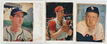 1950's-60's Baseball Signed Cut Magazine Photo Scrapbook Pages - Lot of 39 w/ Ted Williams, Willie Mays, Ernie Banks, Eddie Mathews & More (JSA)