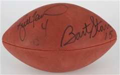1990s Bart Starr Brett Favre Green Bay Packers Signed ONFL Tagliabue Football (JSA)