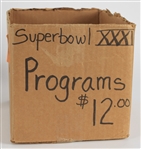 1997 Green Bay Packers Super Bowl XXXI Champions Commemorative Programs - Lot of 12