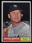 1961 Mickey Mantle New York Yankees Topps #300 Baseball Trading Card 
