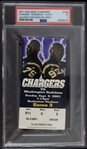 2001 LaDainian Tomlinson San Diego Chargers NFL Debut Qualcomm Stadium Ticket Stub (PSA VG 3)