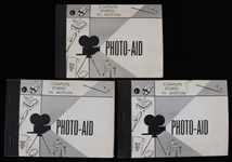 1960s Chicago Cubs Photo-Aid Complete Studies in Motion Photo Flipbooks - Lot of 3 