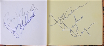 1960's-70's Green Bay Packers Signed Autograph Book w/ 48 Signatures Including Bart Starr, Ray Nitschke, Oscar Robertson, Al McGuire & More