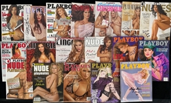 1970s-2000s Playboy Magazines (Lot of 42)