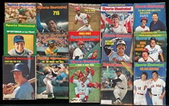 1960s-2000s Sports Illustrated, Football Digest, Inside Sports & more (Lot of 85)