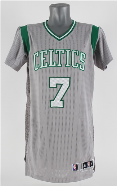 2016-17 Jaylen Brown Boston Celtics Alternate Sleeved Jersey (MEARS A5) Rookie Season