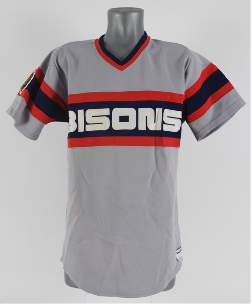 Lot Detail - 1985-86 Daryl Boston Buffalo Bisons Game Worn Road Jersey ...