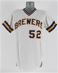 1975 Milwaukee Brewers #52 Organizational Home Jersey (MEARS LOA)