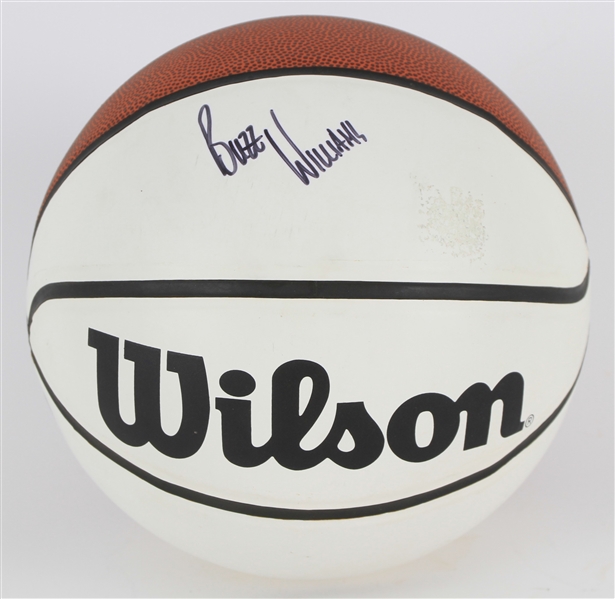 2008-14 Buzz Williams Marquette Golden Eagles Signed Basketball (JSA)