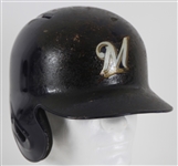2015 Scooter Gennett Milwaukee Brewers Game Worn Batting Helmet (MEARS LOA/MLB Hologram)