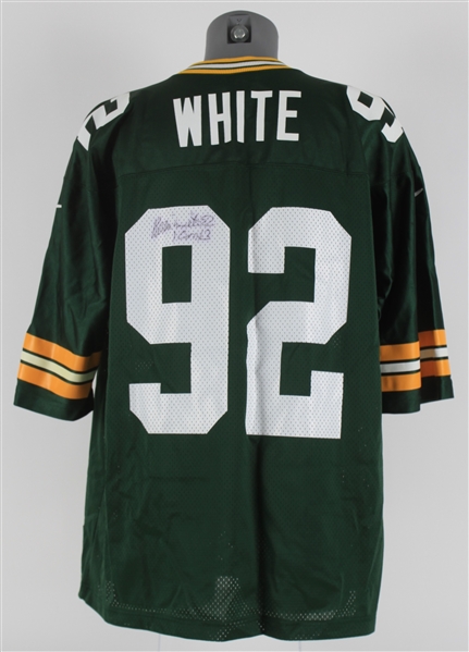 1997 Reggie White Green Bay Packers Signed Jersey (JSA)