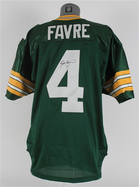 2000s Brett Favre Green Bay Packers Signed Jersey (JSA)