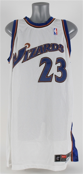 2002-03 Michael Jordan Washington Wizards Home Jersey (MEARS A5) Final Season