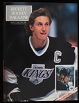 1990 Wayne Gretzky Los Angeles Kings Beckett Hockey Magazine 
