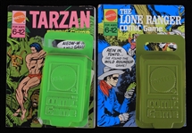 1971 Lone Ranger and Tarzan Comic Card Games (Lot of 2)