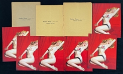 1950s Marilyn Monroe With And Without Photo Sets - Lot of 3 w/ Original Envelopes