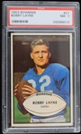 1953 Bobby Layne Detroit Lions Bowman Trading Card #21 (NM 7)