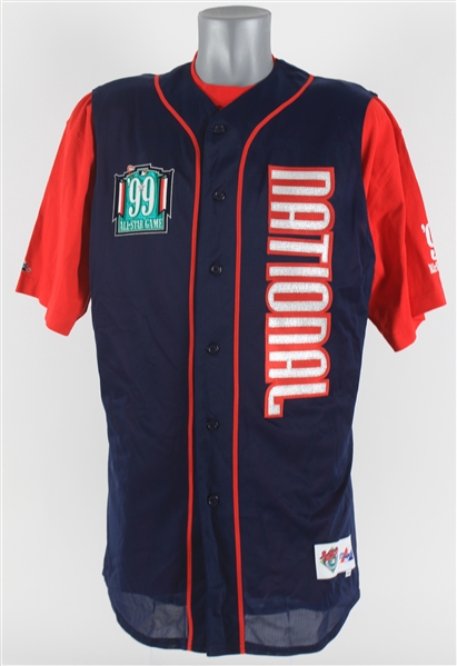 1999 Sammy Sosa Chicago Cubs Signed All Star Game Home Run Derby Jersey Vest w/ Matching Undershirt (MEARS LOA/JSA)