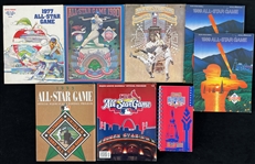 1977-2009 MLB All Star Game Program & Media Guide Collection - Lot of 8
