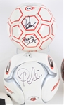 2000's Soccer Baseball Football Signed Memorabilia - Lot of 6 w/ Pele, Mia Hamm, Brandi Chastain, Pete Rose, Walter Payton & More (JSA)