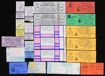 1980s Milwaukee Brewers Longboat Key Pro Tennis Classic Lionel Richie and More Full Tickets and Ticket Stubs (Lot of 21)