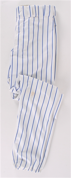1997 John Olerud New York Mets Game Worn Home Uniform Pants (MEARS LOA)