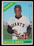 1966 Willie Mays San Francisco Giants Topps Trading Card #1