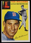 1954 Ted Williams Boston Red Sox Topps Trading Card #250