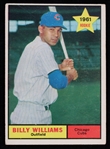 1961 Billy Williams Chicago Cubs Topps Trading Card #141